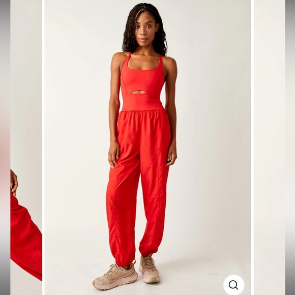 Free People Righteous Onesie - Red - Picture 2 of 5